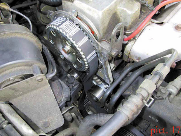 Замена ремня ГРМ на Mazda с двигателем 2.2 л. (F2)